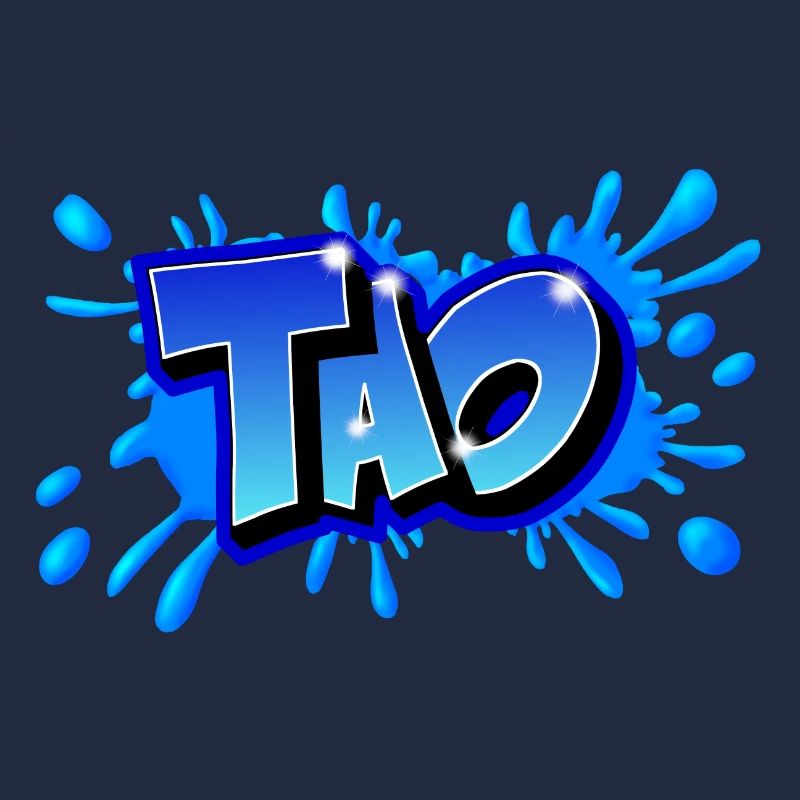 Graffiti "TAO" imprimable sur tout