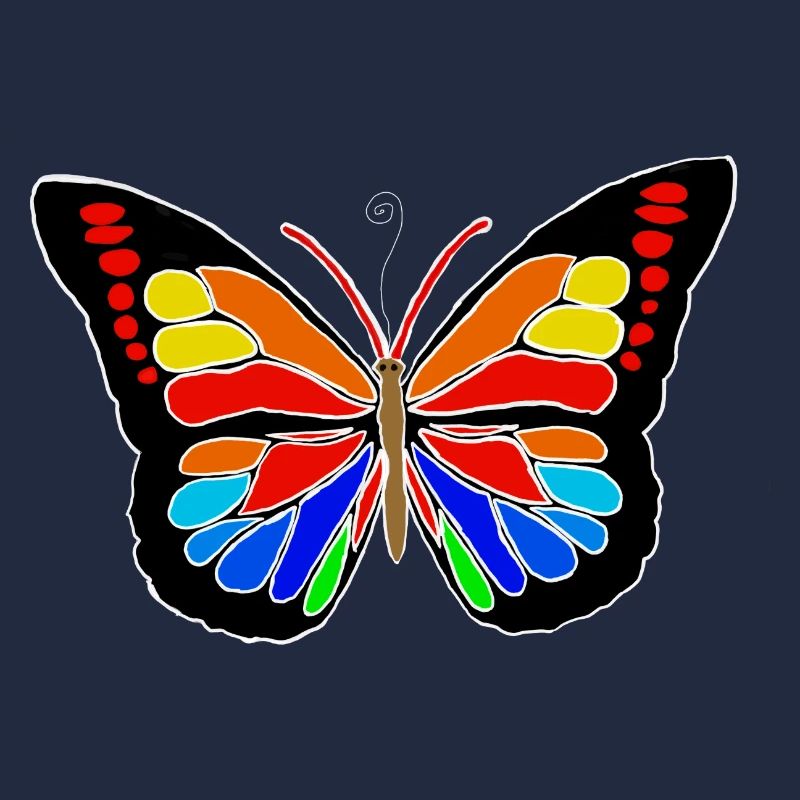 Regenbogen Schmetterling