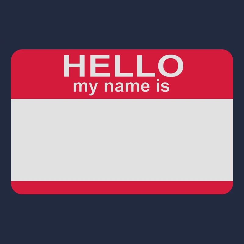 hello my name is