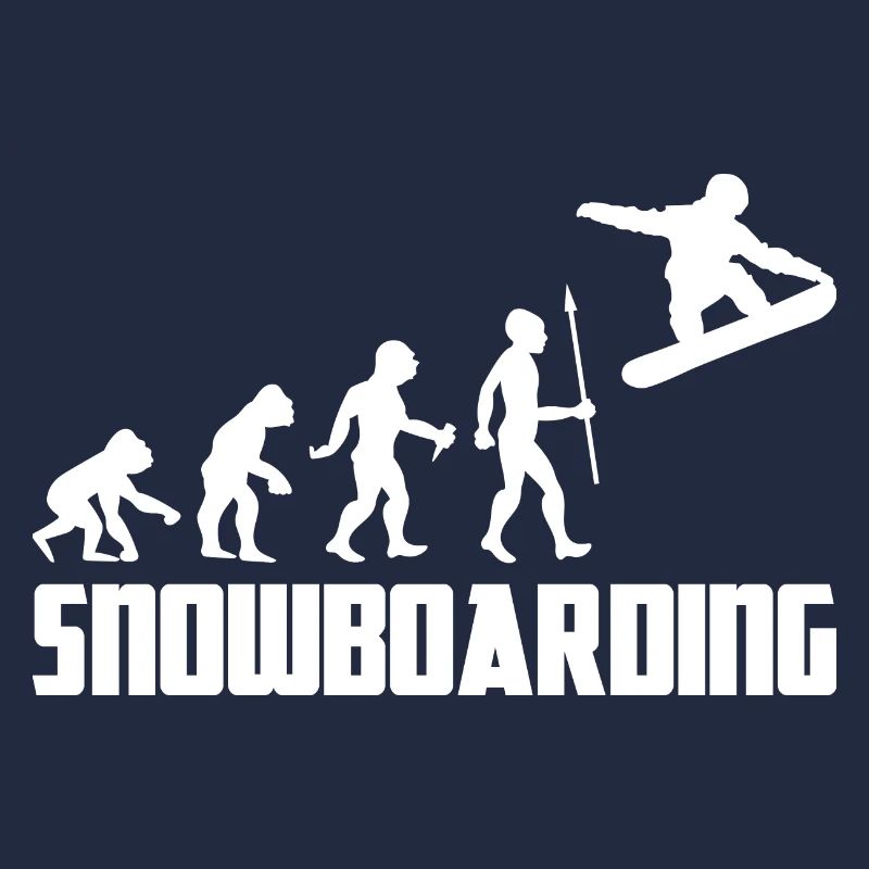Snowboarder Snowboarder Winter Evolution Snow