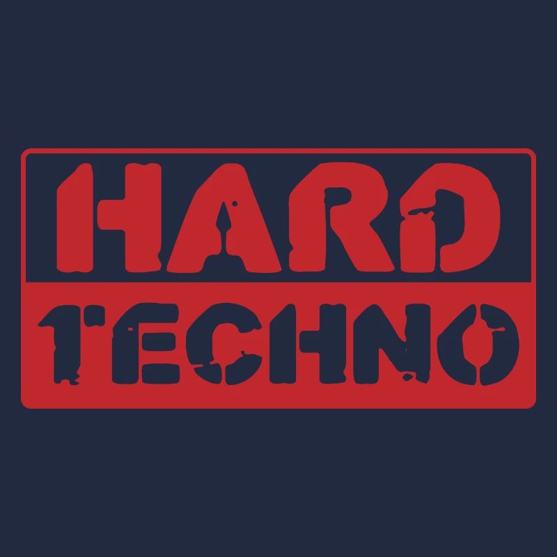 Hard Techno Stencil Red Remix