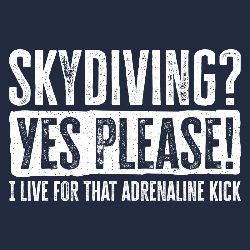 Sky Dive Fever Design. Perfektes Adrenalin-Geschenk