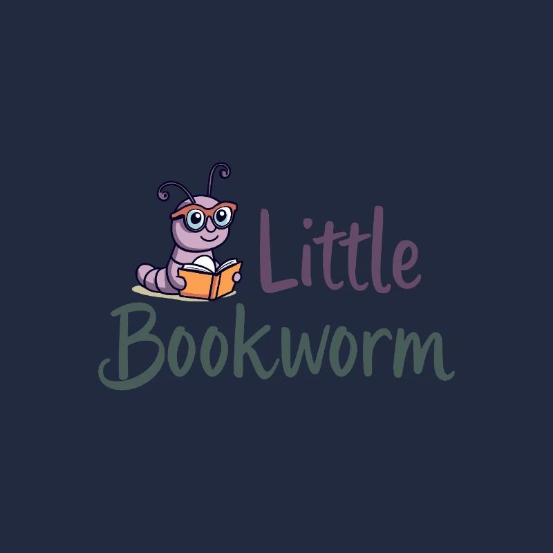 Little Bookworm - Lesewurm Bücherwurm
