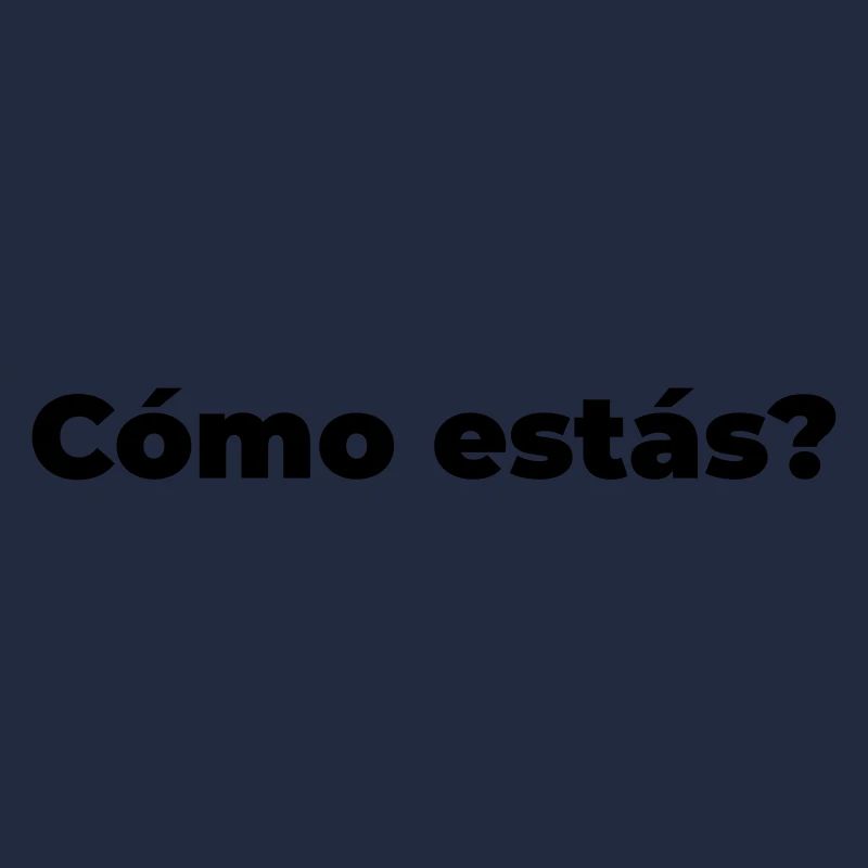 como estas