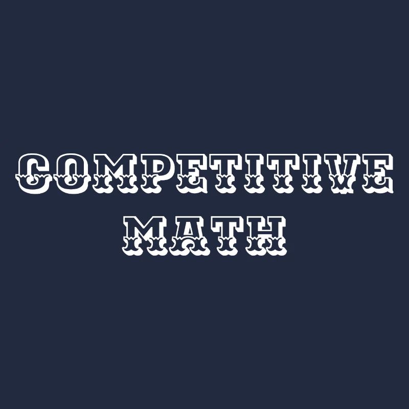 Tshirt Competitive Math