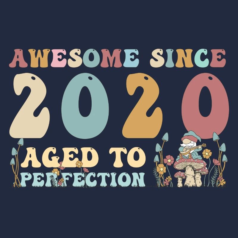 Awesome since 2020 - 3rd Birthday - 2023 Groovy
