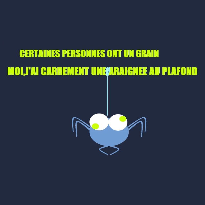Une araignée au plafond