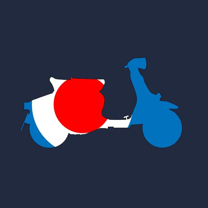 Roundel Target 60s Motorroller