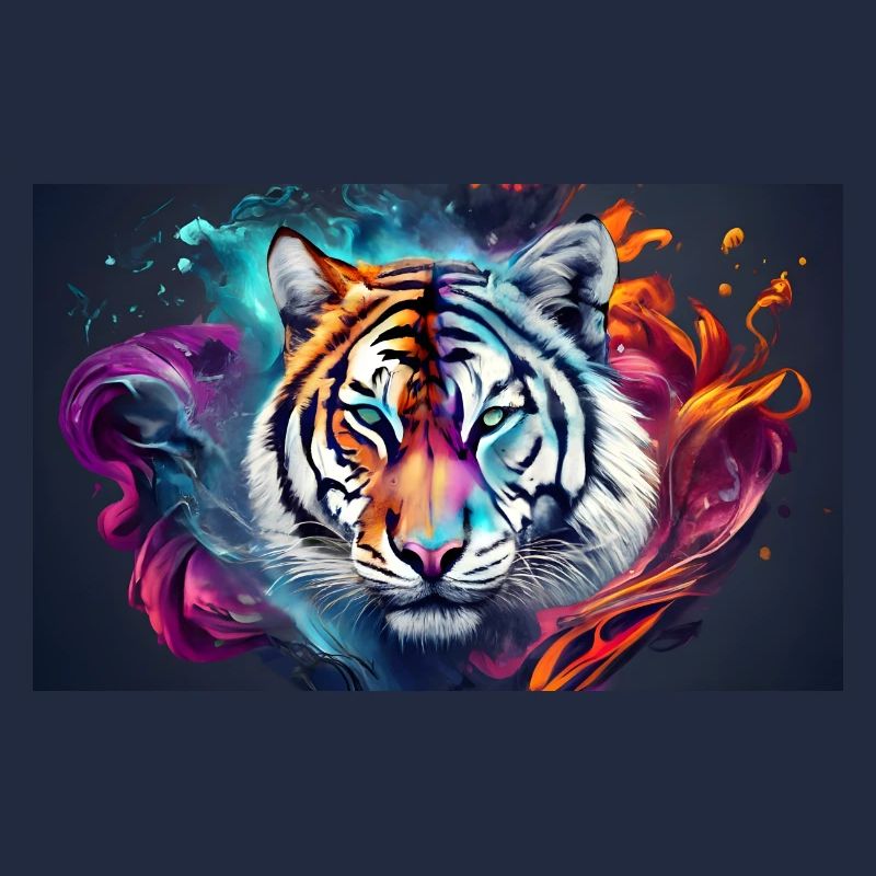 bunter Tiger