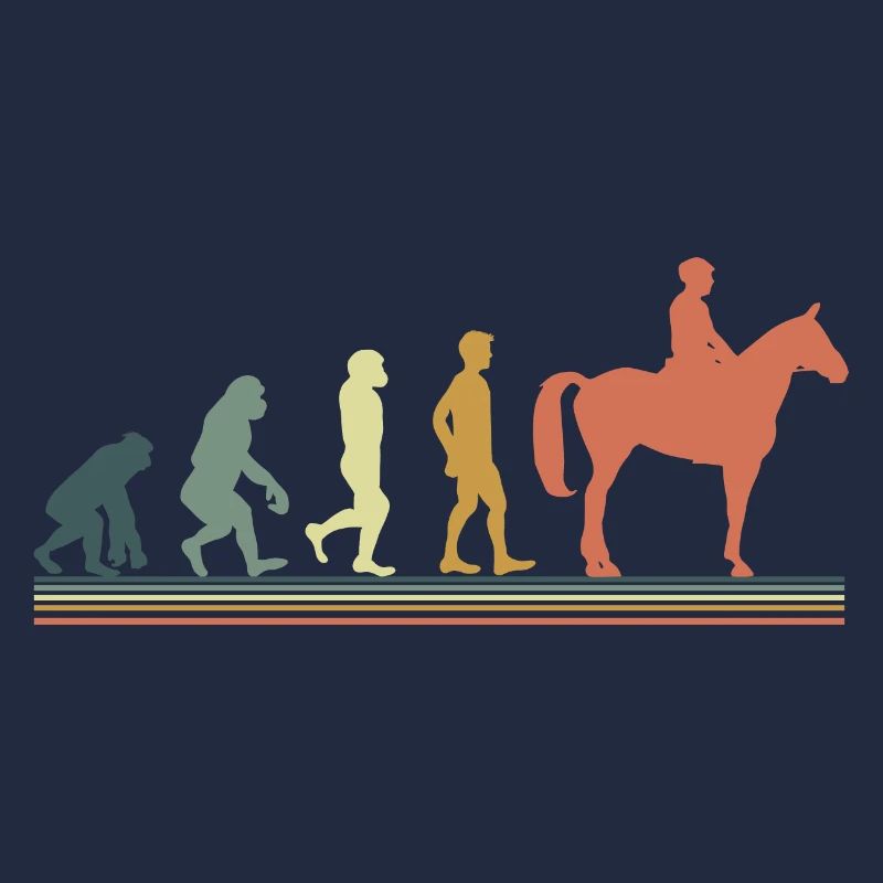 Evolution cheval