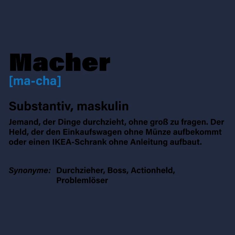 Macher – Der Chef unter den Machern
