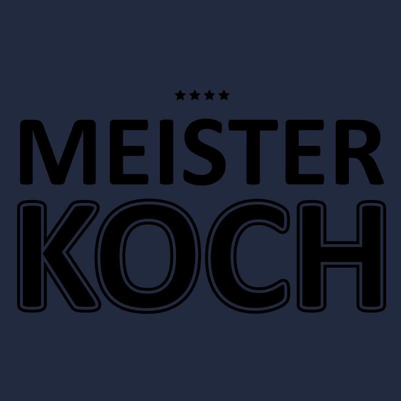Koch / / Master Chef / / Quatre étoiles / / maître