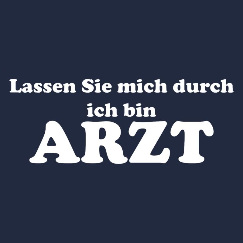 Lassen Sie mich durch ich bin Arzt
