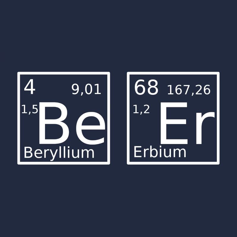 Bier Beer Periodensystem
