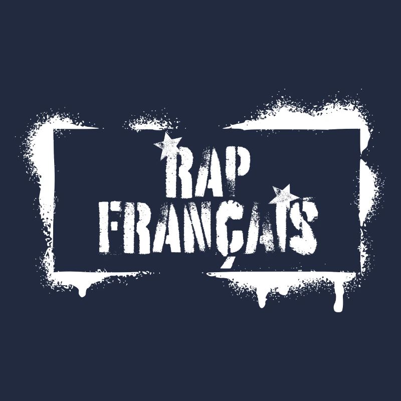 Französischer Rap Graffiti Urbain