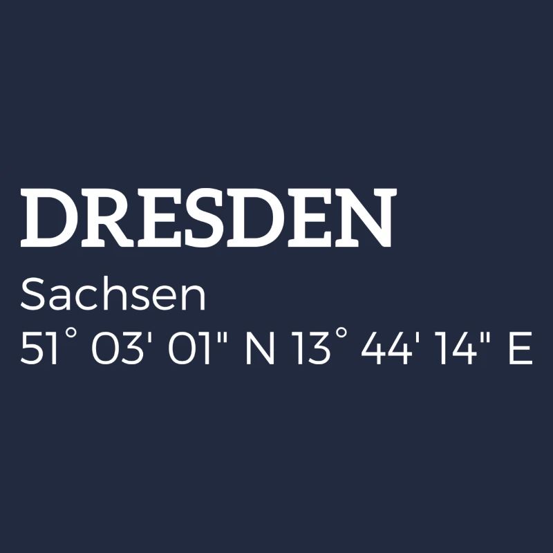 Dresden Saxony coordinates