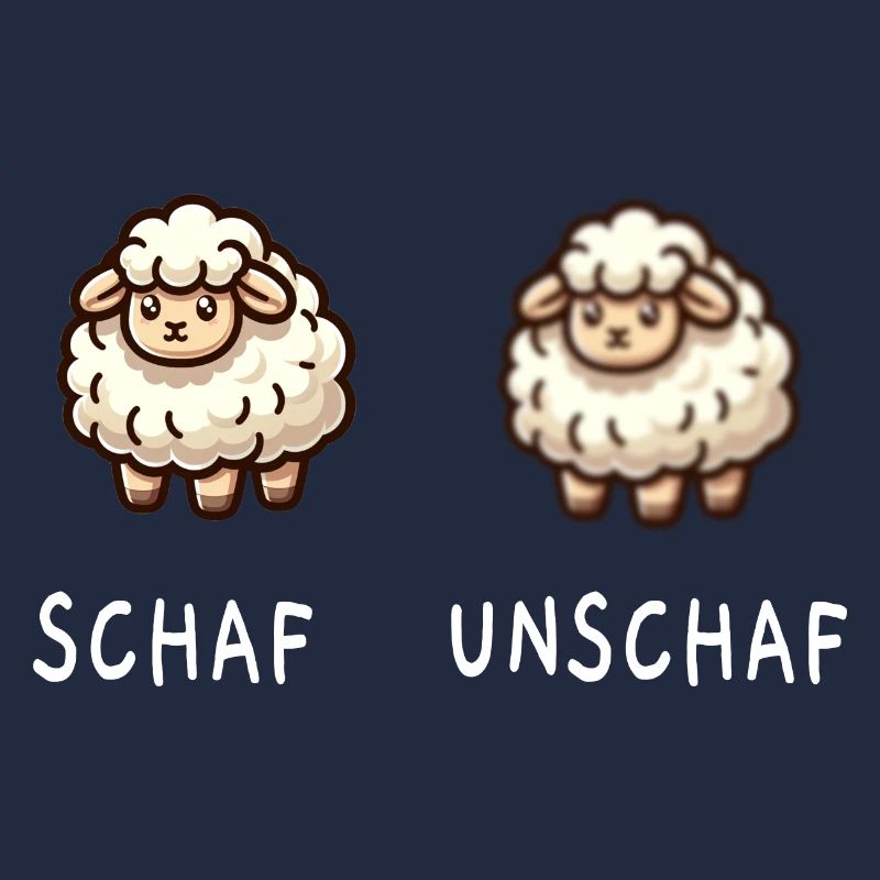 Schaf und unschaf