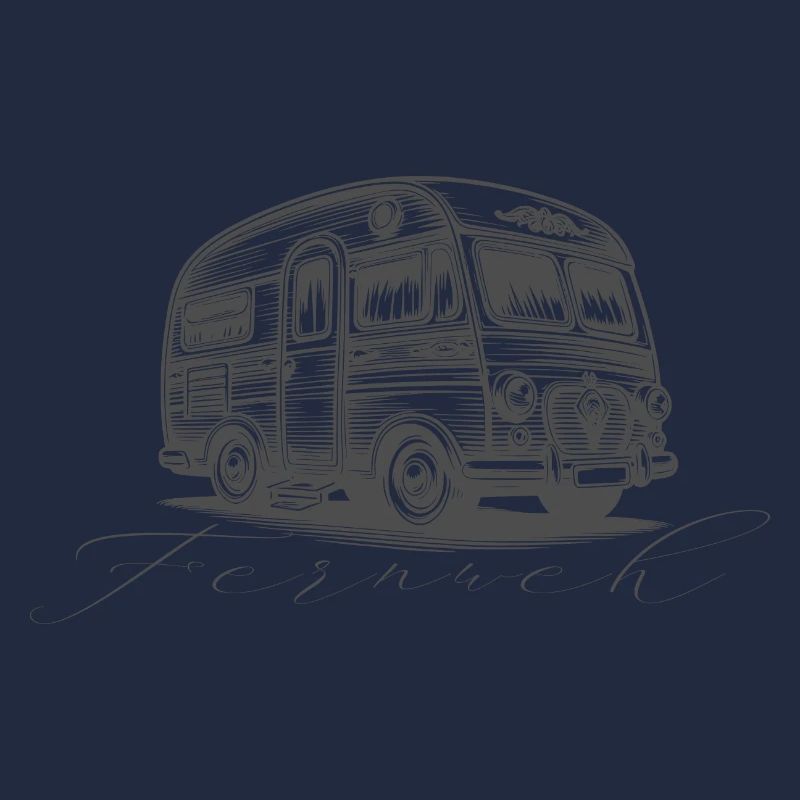 Retro Campervan "Fernweh"