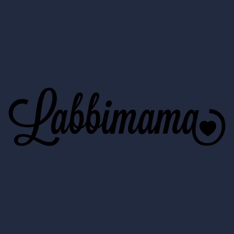 Labrador-Mama mit Herz