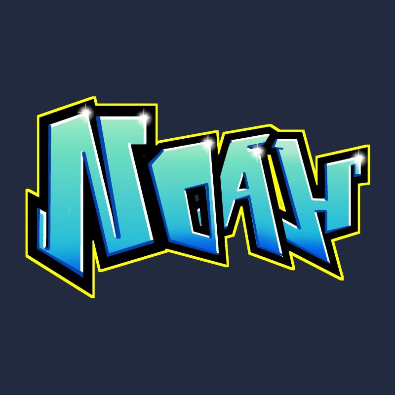 NOAH druckbare Graffiti