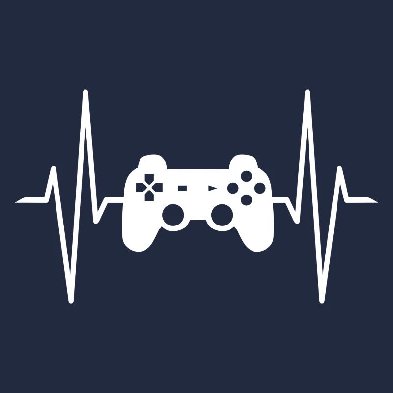 Gaming PS Controller Heartbeat Zoking Console ECG
