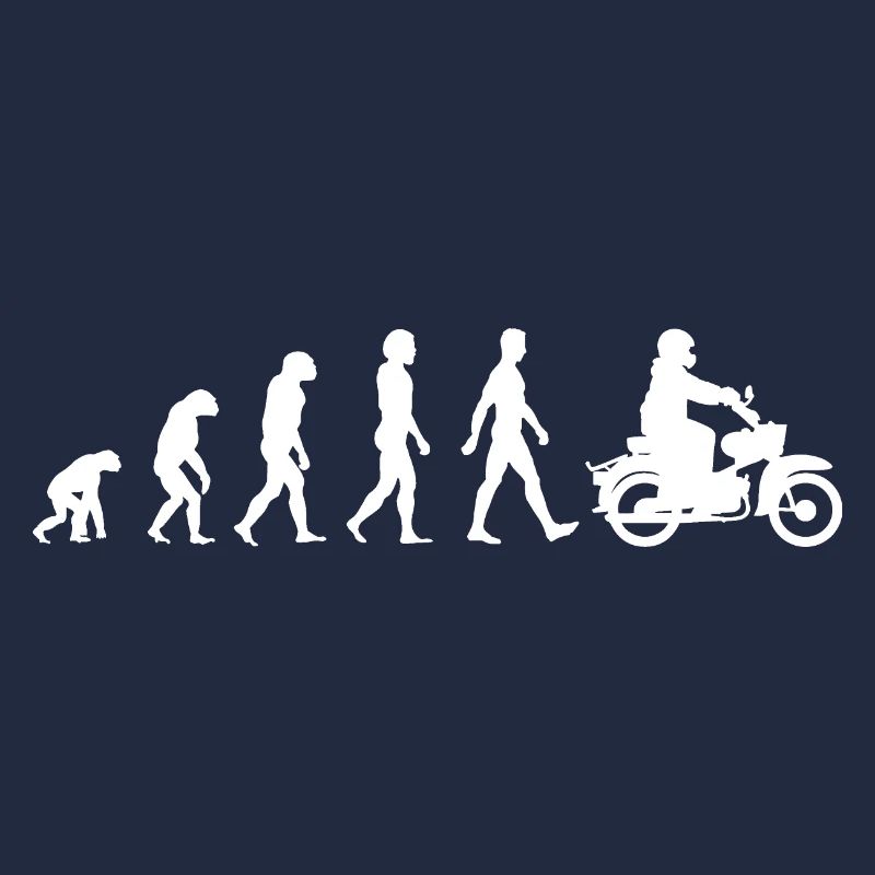 Mobylette Mobylette Evolution Mofafahrer