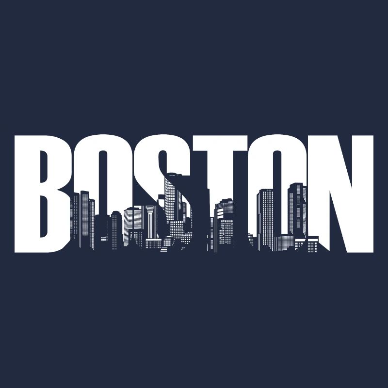 BOSTON États-Unis Massachusetts Skyline