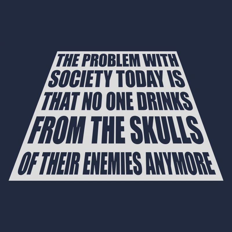 drinks from enemies skulls