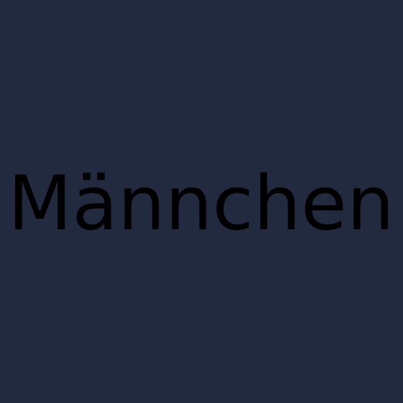 Männchen