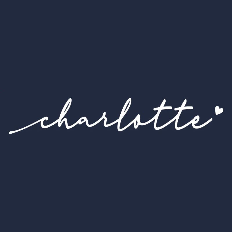 Charlotte Cursive Name