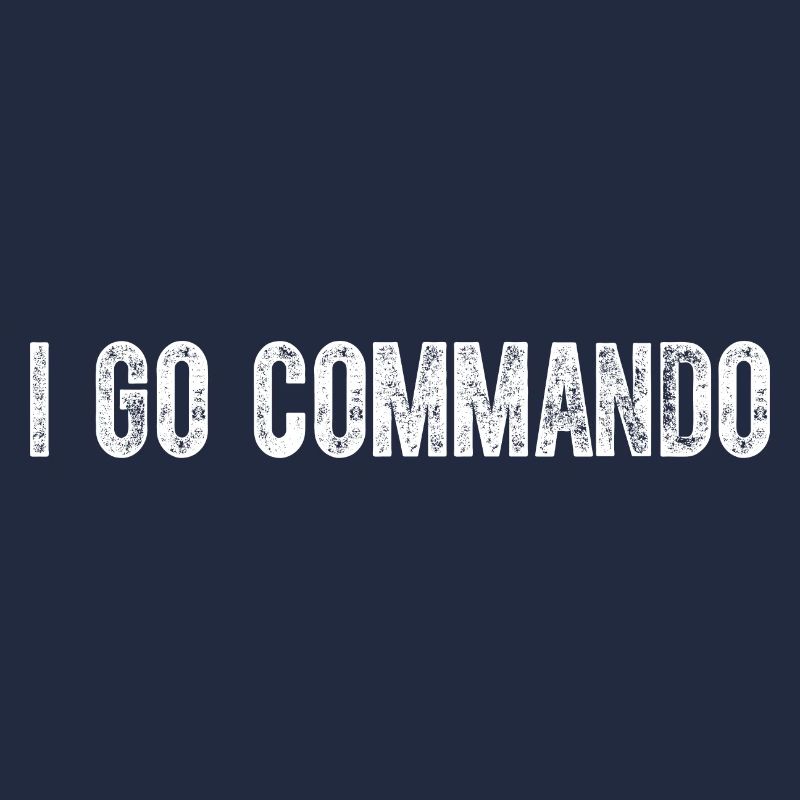 Je vais Commando drôle disant cadeau
