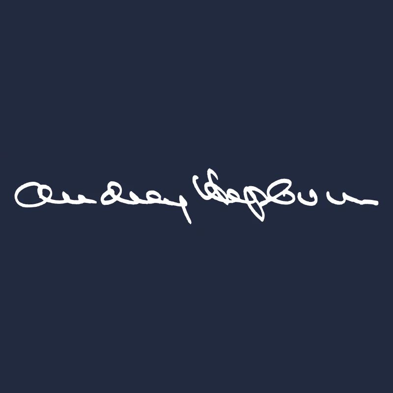 Audrey Hepburn Autogramm