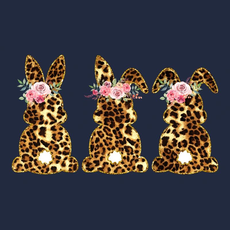 Lapins de Pâques léopard Lapins de Pâques léopard