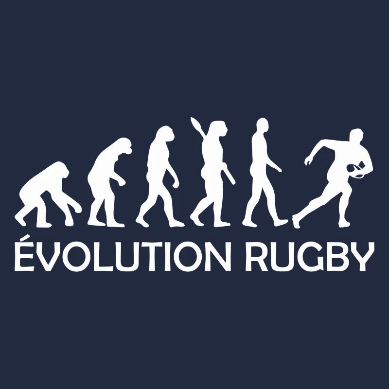 Évolution rugby - Humour Rugby