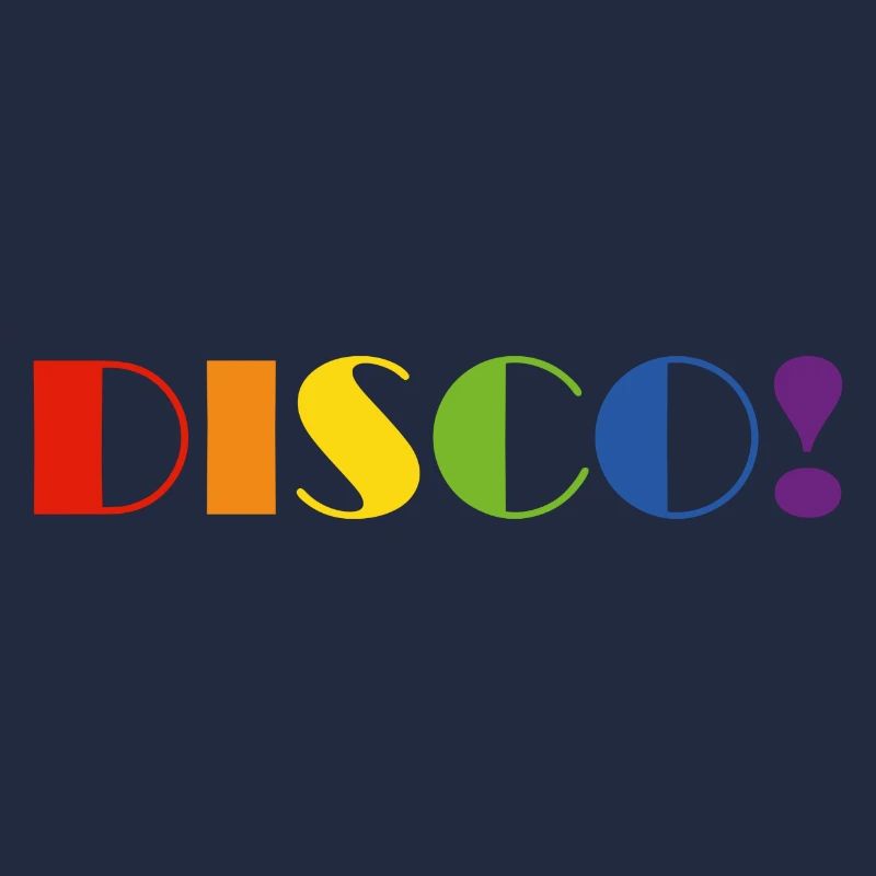 DISCO Regenbogen Text