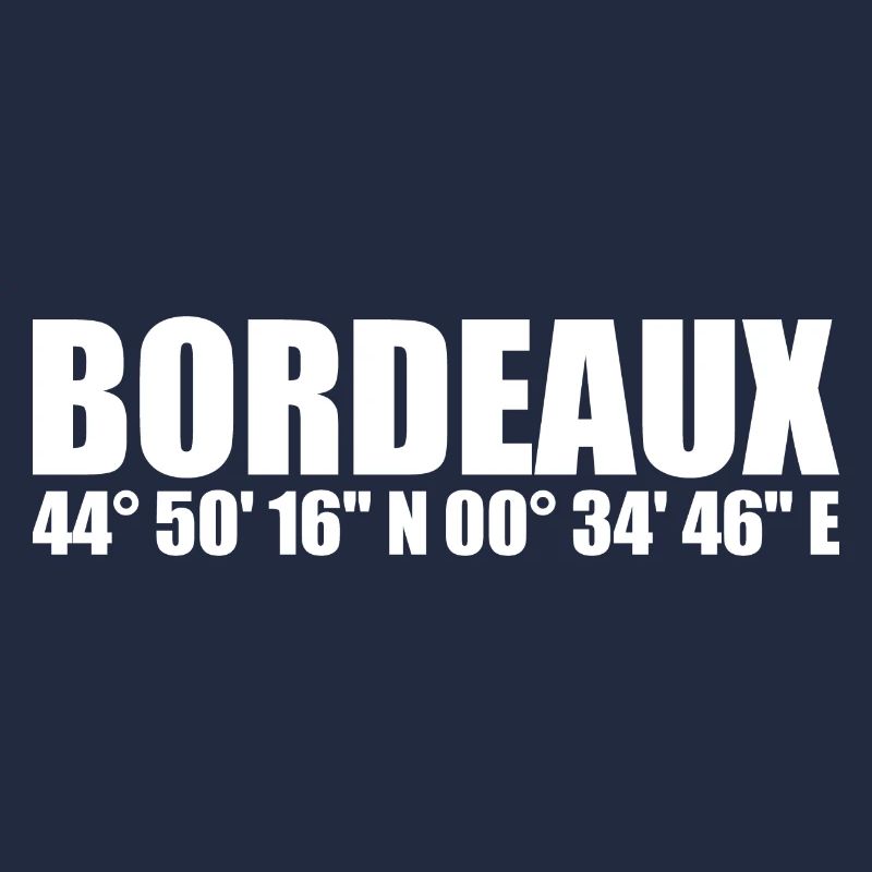 Coordonnées de Bordeaux