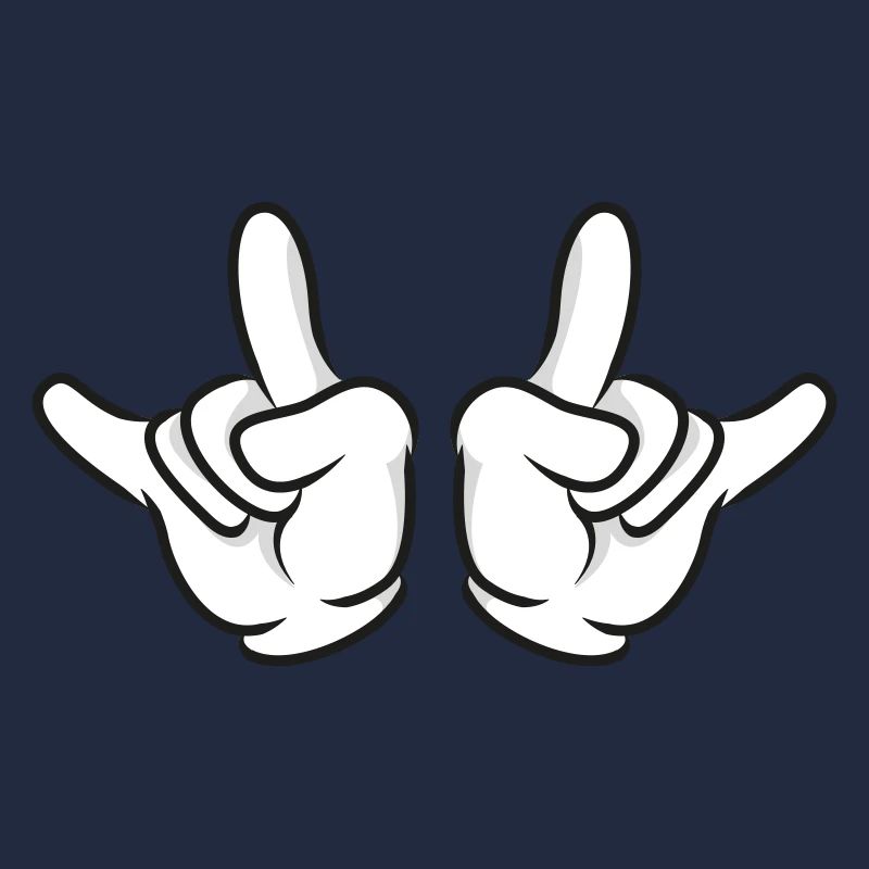 hand rock symbol