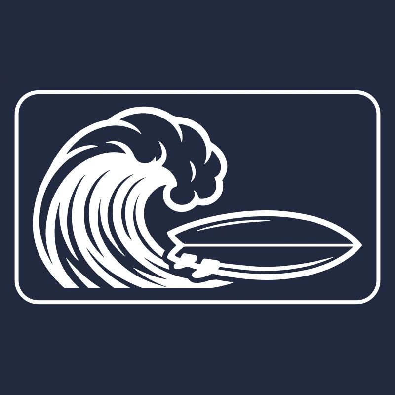 Surfbrett Welle