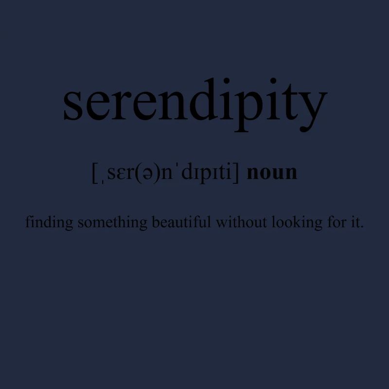 Serendipity (Entdeckung) Definition Dictionary