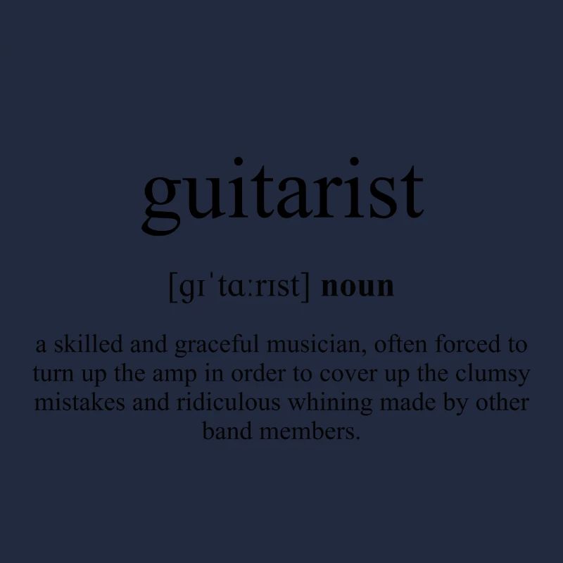 Guitarist (Gitarrist) Definition Dictionary