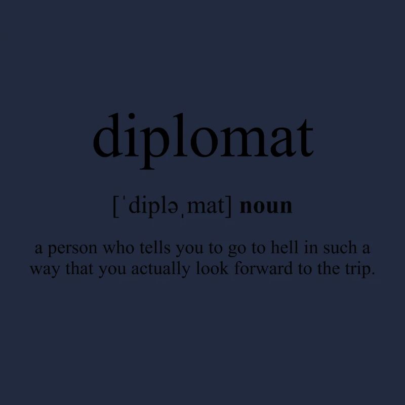 Dictionnaire de définition de diplomate