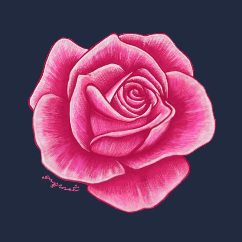 Rose rose rouge