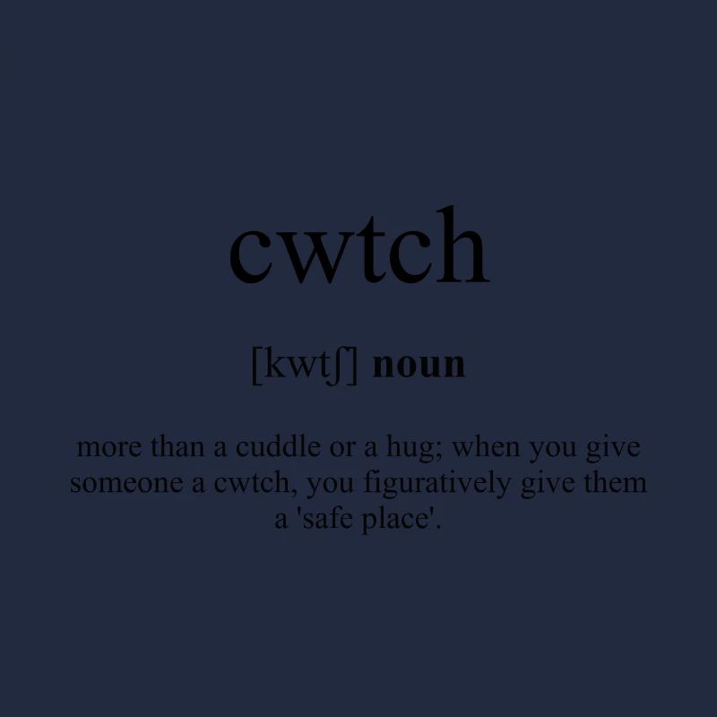 Dictionnaire des définitions Cwtch