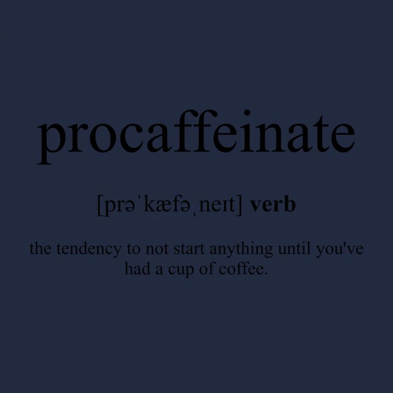 Procaffeinate Definition Dictionary