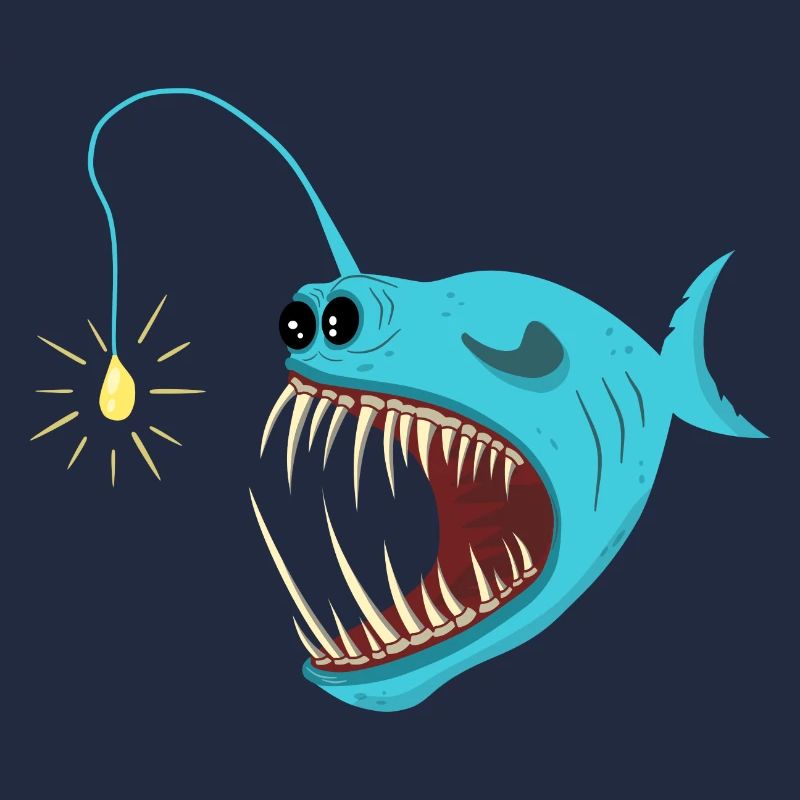 Deep-sea angler Deep-sea angler fish