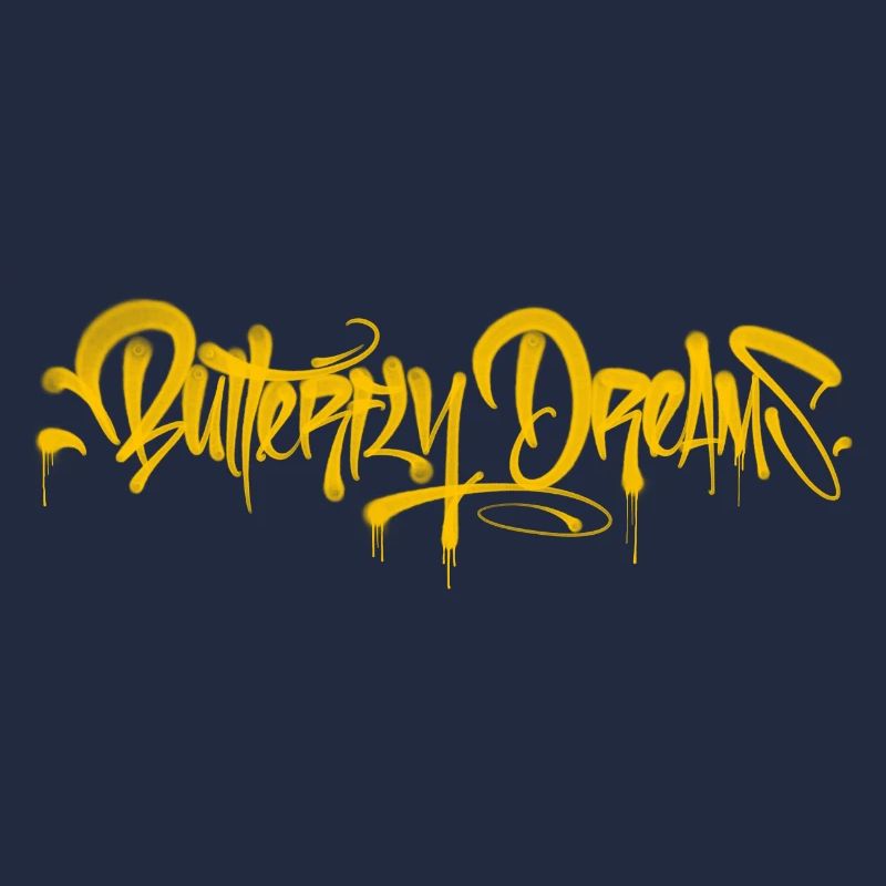 Butterfly Dreams Graffiti Tag