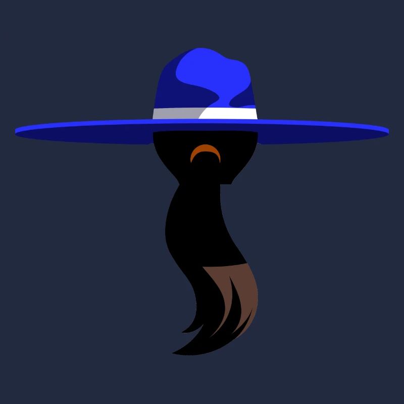Frau mit Sombrero