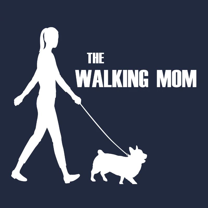 La promenade de maman qui marche