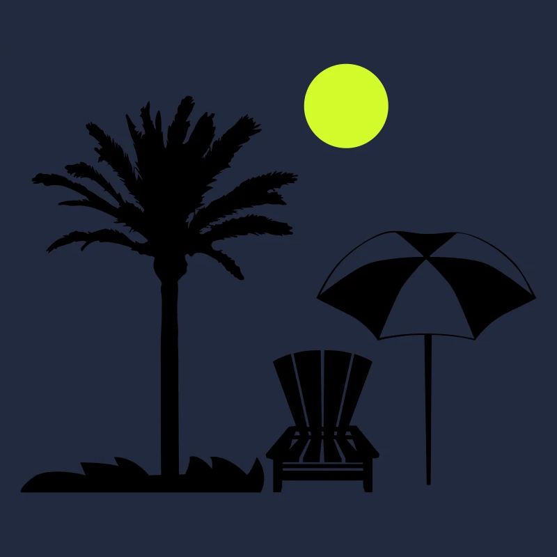 Chaise longue Palm Tree