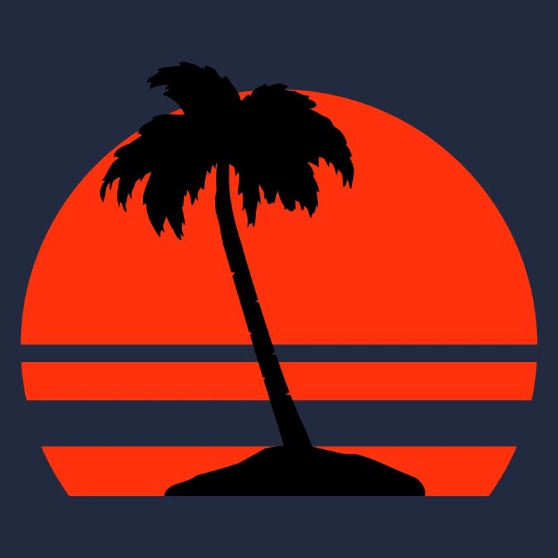 palmen insel